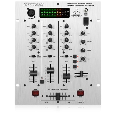 Behringer DX626 DJ Mixer (3 Channels) Behringer DX626 DJ Mixer (3 Channels)
