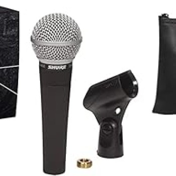 Shure SM58-LC Cardioid Vocal Microphone without Cable Shure SM58-LC Cardioid Vocal Microphone without Cable