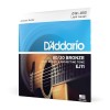 D'Addario EJ11 80/20 Bronze Acoustic Guitar Strings, Light, 12-53 D'Addario EJ11 80/20 Bronze Acoustic Guitar Strings, Light, 12-53