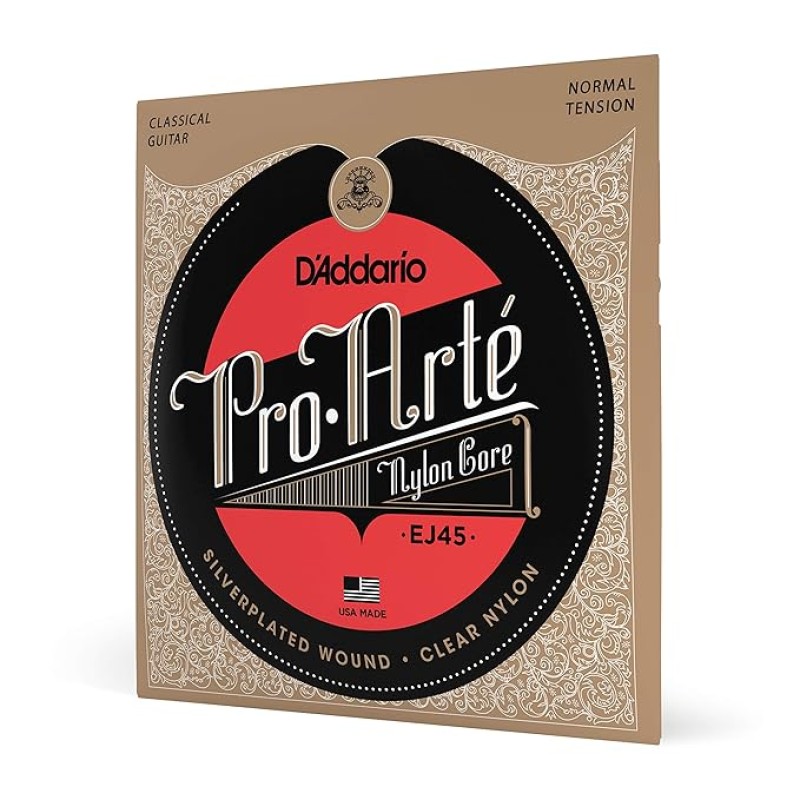 D'Addario EJ45 Pro-Arte Nylon Normal Tension Classical Guitar Strings D'Addario EJ45 Pro-Arte Nylon Normal Tension Classical Guitar Strings