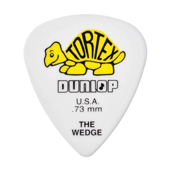 Dunlop Guitar Pick Tortex Wedge .73mm (12 PK) 424P073