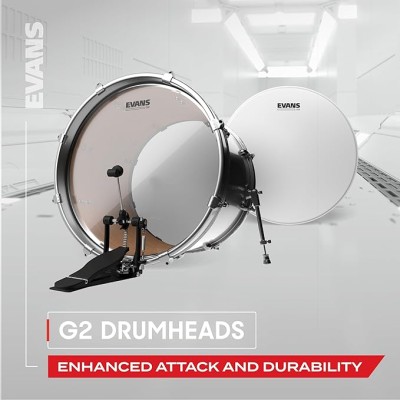 Evans G2 Tompack, Coated, Standard (12 inch, 13 inch, 16 inch) (ETP-G2CTD-S) Evans G2 Tompack, Coated, Standard (12 inch, 13 inch, 16 inch) (ETP-G2CTD-S)