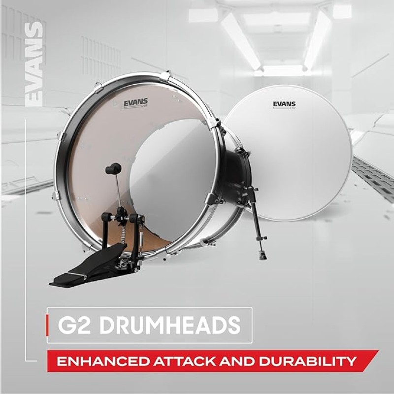 Evans G2 Tompack, Coated, Standard (12 inch, 13 inch, 16 inch) (ETP-G2CTD-S) Evans G2 Tompack, Coated, Standard (12 inch, 13 inch, 16 inch) (ETP-G2CTD-S)
