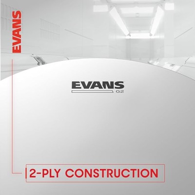 Evans G2 Tompack, Coated, Standard (12 inch, 13 inch, 16 inch) (ETP-G2CTD-S) Evans G2 Tompack, Coated, Standard (12 inch, 13 inch, 16 inch) (ETP-G2CTD-S)