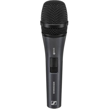 Sennheiser e 845‑S Supercardioid Dynamic Vocal Microphone | On/Off Switch | Excellent Feedback Rejection | Rugged Metal Design | Ideal for Live Performances, Presentations & Broadcast