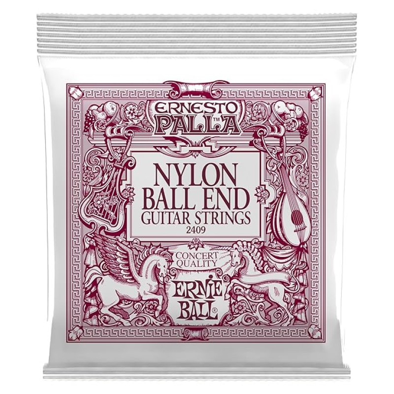 Ernie Ball Ernesto Palla Black & Gold Ball-End Nylon Classical Guitar Strings Ernie Ball Ernesto Palla Black & Gold Ball-End Nylon Classical Guitar Strings