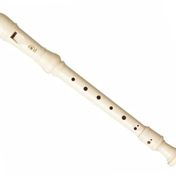 YAMAHA YRS-24B Recorder, White