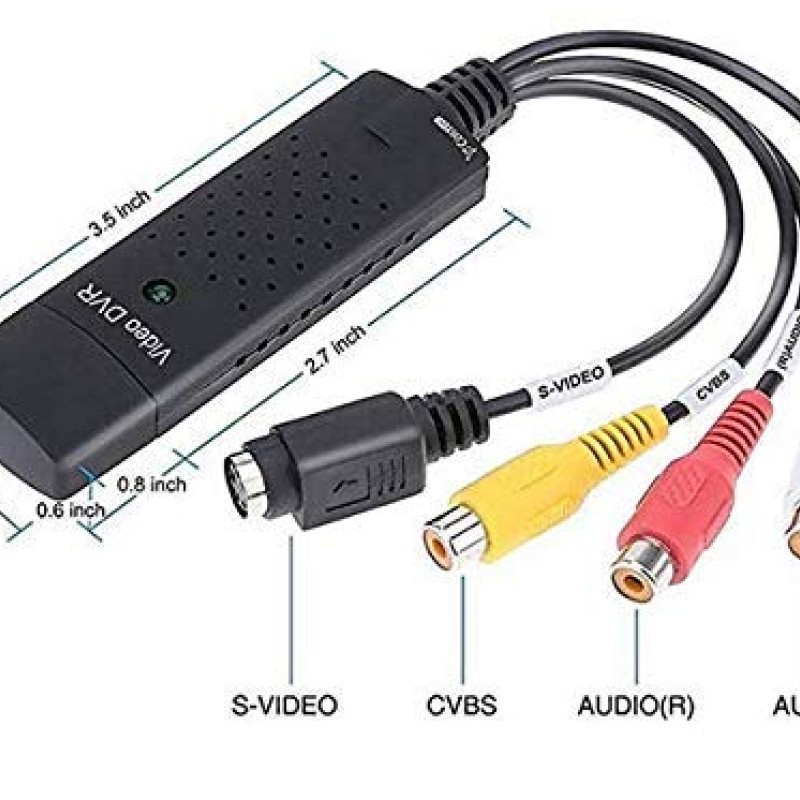 Microware EASYCAP USB 2.0 Audio Video Capture Adapter TV VHS DVD Microware EASYCAP USB 2.0 Audio Video Capture Adapter TV VHS DVD