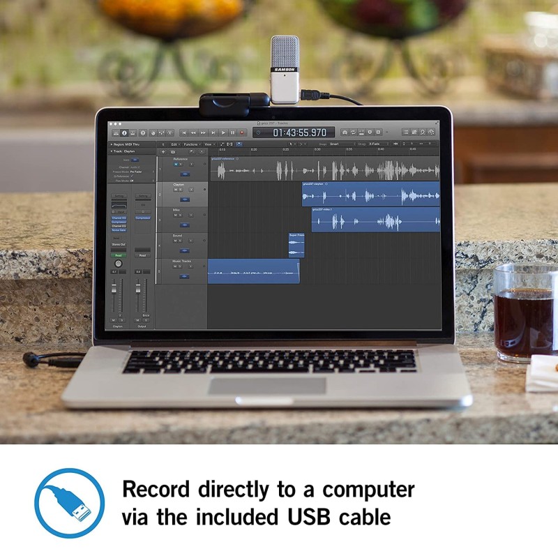 SAMSON Go Mic Portable USB Condenser Microphone SAMSON Go Mic Portable USB Condenser Microphone