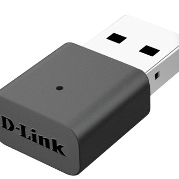 D-Link DWA-131 300 Mbps Wireless Nano USB Adapter (Black) for Desktop