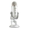 Blue Yeti USB Microphone for Recording, Streaming, Gaming, Podcasting on PC and Mac, Condenser Mic for Laptop or Computer with Blue VO!CE Effects, Adjustable Stand, Plug and Play - Silver Blue Yeti USB Microphone for Recording, Streaming, Gaming, Podcasting on PC and Mac, Condenser Mic for Laptop or Computer with Blue VO!CE Effects, Adjustable Stand, Plug and Play - Silver