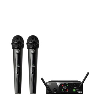 AKG WMS40 Mini Dual Vocal Set US45A/C Wireless Microphone System