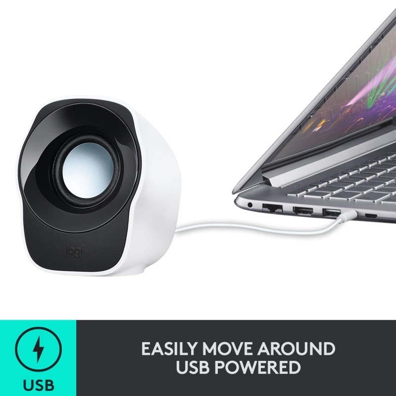 Logitech Z120 Stereo Speaker (Black and White) Logitech Z120 Stereo Speaker (Black and White)