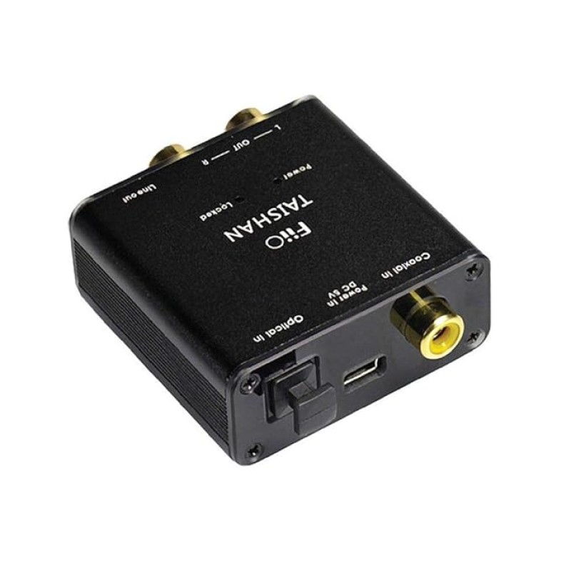 FiiO D03K Coaxial/Optical to Stereo Audio Converter (Black) FiiO D03K Coaxial/Optical to Stereo Audio Converter (Black)