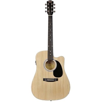 Fender Squier Acoustic Guitar Cutaway Electronics SA-105CE Natural 930307021