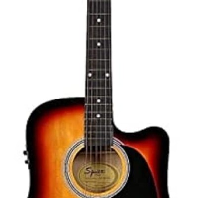 Fender Squier Acoustic Guitar Cutaway Electronics Sa-105Ce Sunburst 930307032 - Rosewood Fender Squier Acoustic Guitar Cutaway Electronics Sa-105Ce Sunburst 930307032 - Rosewood