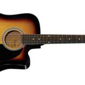 Fender Squier Acoustic Guitar Cutaway Electronics Sa-105Ce Sunburst 930307032 - Rosewood