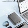 ORICO 2.5 inch USB3.0 SATA External Hard Drive Enclosure for 9.5mm 7mm 2.5 Inch SATA HDD and SSD Up to 4TB Tool-Free UASP Supported [Hard Drive NOT Included]