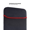 GIZGA Club-laptop Neoprene Reversible for 15.6-inches Laptop Sleeve - Black-Red GIZGA Club-laptop Neoprene Reversible for 15.6-inches Laptop Sleeve - Black-Red