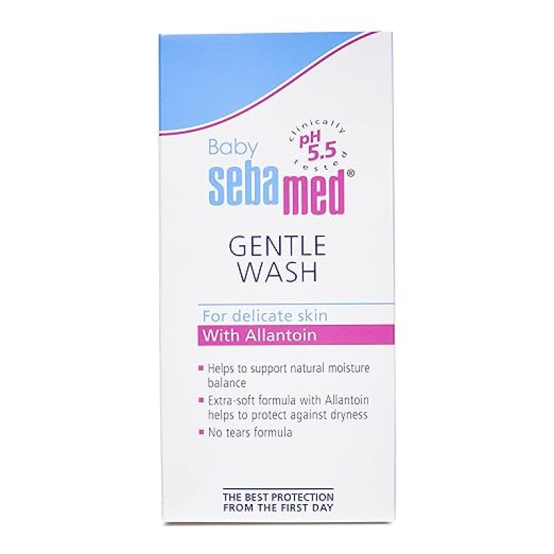 Sebamed Baby Gentle Wash 200ml|Ph 5.5| With Allantoin| No tears formula |Clinically tested Sebamed Baby Gentle Wash 200ml|Ph 5.5| With Allantoin| No tears formula |Clinically tested