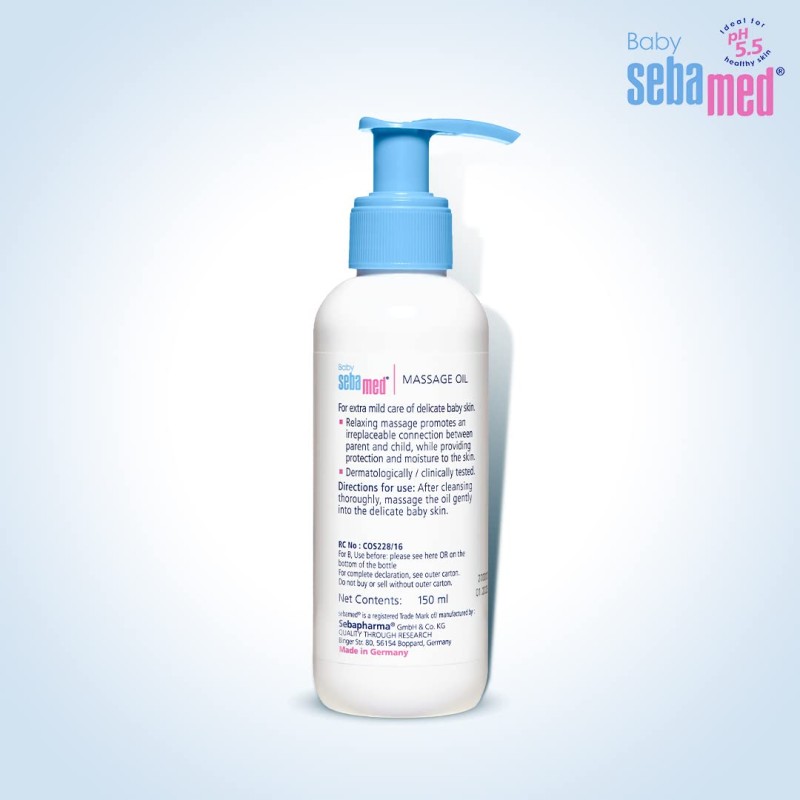 Sebamed Baby Massage Oil, 150ml Sebamed Baby Massage Oil, 150ml