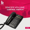 Beetel M56 Caller ID Corded Landline Phone with 16 Digit LCD Display & Adjustable Contrast,2Ways Speaker Phone, 30 Incoming and 5 Outgoing Memory, Solid Build Quality,Classic Design (Black)(M56) Beetel M56 Caller ID Corded Landline Phone with 16 Digit LCD Display & Adjustable Contrast,2Ways Speaker Phone, 30 Incoming and 5 Outgoing Memory, Solid Build Quality,Classic Design (Black)(M56)