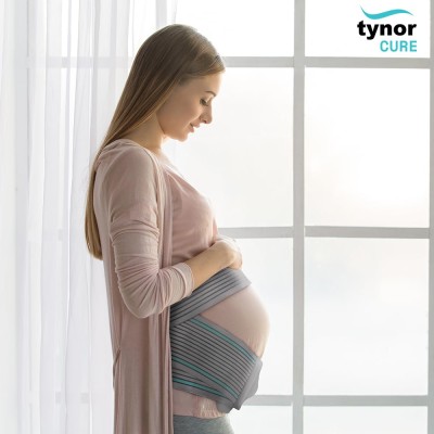 Tynor Pregnancy Back Support, Grey, Medium, 1 Unit Tynor Pregnancy Back Support, Grey, Medium, 1 Unit
