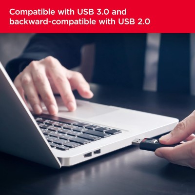 SanDisk Ultra 64 GB USB 3.0 Pen Drive (SDCZ48-064G-135/SDCZ48-064G-UAM46, Black) SanDisk Ultra 64 GB USB 3.0 Pen Drive (SDCZ48-064G-135/SDCZ48-064G-UAM46, Black)