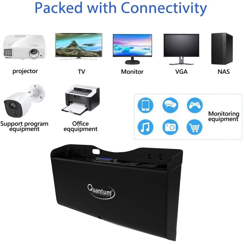 Quantum Thin Client with 1 GHz Dual-Core (A7) Processor, 512 MB RAM with 4GB ROM for Node Computing VGA Display Port, 4USB ports, RJ45 LAN, Adapter Included, 1-Year Warranty QHM6056B (Black) Quantum Thin Client with 1 GHz Dual-Core (A7) Processor, 512 MB RAM with 4GB ROM for Node Computing VGA Display Port, 4USB ports, RJ45 LAN, Adapter Included, 1-Year Warranty QHM6056B (Black)
