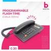 Beetel G20,TEC Certified,Caller ID Phone LCD Display, Ringer LED, DTMF/FSK Compatible, Adjustable Handset/Ringer Volume,Music on Hold,Desk/Wall Mountable,3 Level LCD Contrast,Alarm(Black) Beetel G20,TEC Certified,Caller ID Phone LCD Display, Ringer LED, DTMF/FSK Compatible, Adjustable Handset/Ringer Volume,Music on Hold,Desk/Wall Mountable,3 Level LCD Contrast,Alarm(Black)