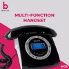 Beetel M73 Caller Id Corded Landline Phone with 16 Digit LCD Display, Retro Design, Alphanumeric Keypad, 2-Way Speaker Phone, Adjustable Ringer Volume (Black & White)(M73) Beetel M73 Caller Id Corded Landline Phone with 16 Digit LCD Display, Retro Design, Alphanumeric Keypad, 2-Way Speaker Phone, Adjustable Ringer Volume (Black & White)(M73)