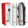 Milton Thermosteel Flip Lid Flask, 1000 milliliters, Silver Milton Thermosteel Flip Lid Flask, 1000 milliliters, Silver