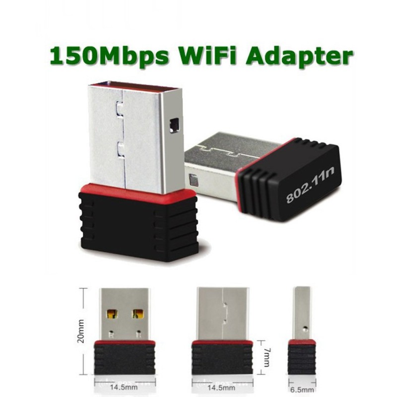 Superwang FotoFo USB WiFi Adapter N - 150Mbps 802.11n Wireless Internet Dongle for PC + Mac + TV by Superwang FotoFo USB WiFi Adapter N - 150Mbps 802.11n Wireless Internet Dongle for PC + Mac + TV by