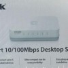 D-Link DES-1005C 5-Port 10/100 Mbps Unmanaged Switch, white D-Link DES-1005C 5-Port 10/100 Mbps Unmanaged Switch, white