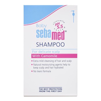 Sebamed Baby Shampoo 500 ml|pH 5.5| Ideal for Newborn’s delicate scalp| No Tears |