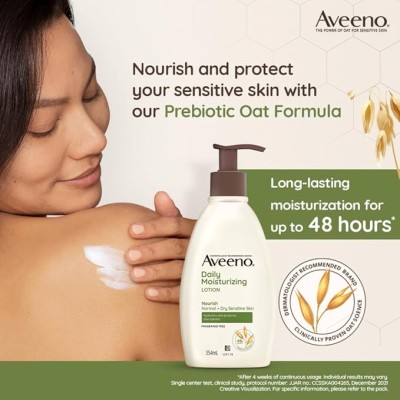 Aveeno Daily Moisturizing Lotion 354ml (for Normal and Dry Skin)