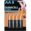Duracell Ultra Alkaline AA Batteries, pack of 8 Duracell Ultra Alkaline AA Batteries, pack of 8