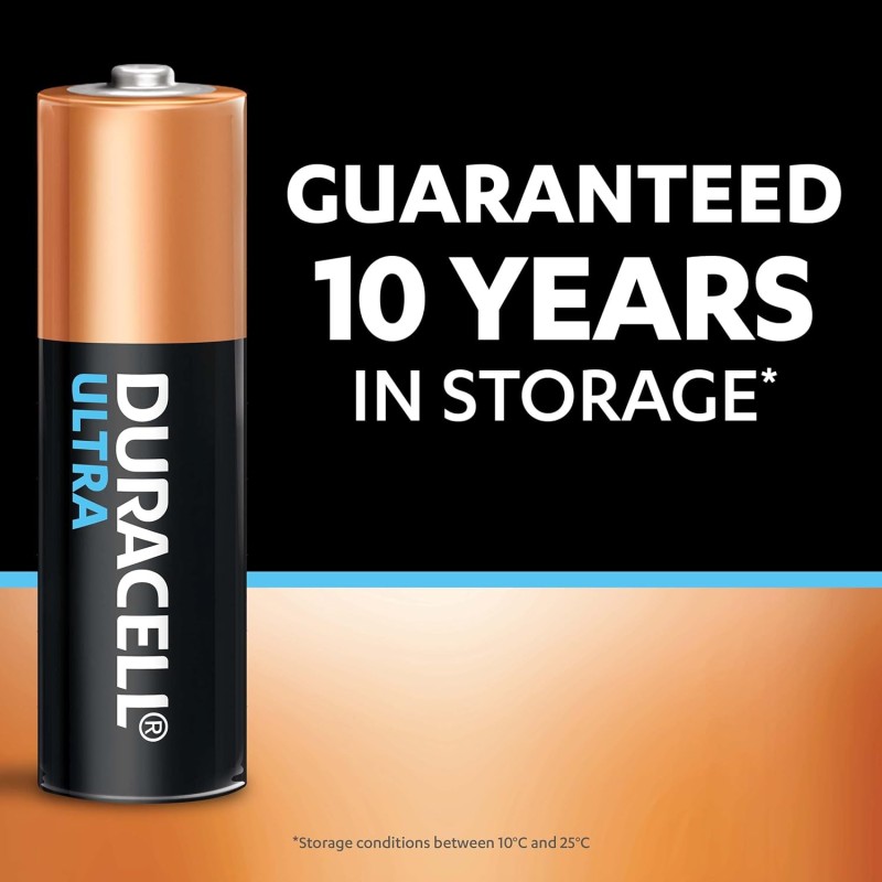 Duracell Ultra Alkaline AA Batteries, pack of 8 Duracell Ultra Alkaline AA Batteries, pack of 8