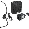 Ahuja Portable PA Neckband System NBA-20Dp Rechargeable with 1 Neckband Mic with USB and SD Card Input, Black, 340gms Ahuja Portable PA Neckband System NBA-20Dp Rechargeable with 1 Neckband Mic with USB and SD Card Input, Black, 340gms