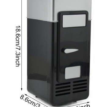 ThreeH New Mini Red USB Fridge Cooler Beverage Drink Cans Cooler/Warmer Refrigerator for Laptop PC Computer Black H-UF05,Black ThreeH New Mini Red USB Fridge Cooler Beverage Drink Cans Cooler/Warmer Refrigerator for Laptop PC Computer Black H-UF05,Black