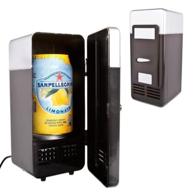 ThreeH New Mini Red USB Fridge Cooler Beverage Drink Cans Cooler/Warmer Refrigerator for Laptop PC Computer Black H-UF05,Black ThreeH New Mini Red USB Fridge Cooler Beverage Drink Cans Cooler/Warmer Refrigerator for Laptop PC Computer Black H-UF05,Black