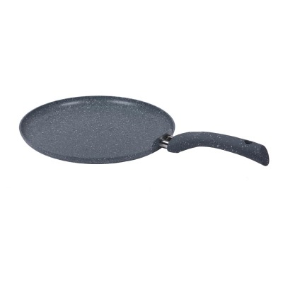 Wonderchef Granite 24cm Non-Stick Dosa Tawa | Induction Bottom | Soft-Touch Handles | Virgin Aluminium | PFOA/Heavy Metals Free | 3.5mm| Grey Wonderchef Granite 24cm Non-Stick Dosa Tawa | Induction Bottom | Soft-Touch Handles | Virgin Aluminium | PFOA/Heavy Metals Free | 3.5mm| Grey