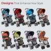 LuvLap Sunshine Baby Stroller/Pram for 0 to 3 Years, New Born/Toddler/Kid, 5 Point Safety Harness, Adjustable backrest, 360� Swivel Wheel, Large Storage Basket, Reversible Handlebar (Red) LuvLap Sunshine Baby Stroller/Pram for 0 to 3 Years, New Born/Toddler/Kid, 5 Point Safety Harness, Adjustable backrest, 360� Swivel Wheel, Large Storage Basket, Reversible Handlebar (Red)
