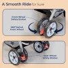 LuvLap Sunshine Baby Stroller/Pram for 0 to 3 Years, New Born/Toddler/Kid, 5 Point Safety Harness, Adjustable backrest, 360° Swivel Wheel, Large Storage Basket, Reversible Handlebar (Blue) LuvLap Sunshine Baby Stroller/Pram for 0 to 3 Years, New Born/Toddler/Kid, 5 Point Safety Harness, Adjustable backrest, 360° Swivel Wheel, Large Storage Basket, Reversible Handlebar (Blue)