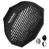 Godox SB-UE 80cm / 32 Inch Portable Octagon Honeycomb Grid Umbrella Speedlite Softbox with Bowens Mount Godox SB-UE 80cm / 32 Inch Portable Octagon Honeycomb Grid Umbrella Speedlite Softbox with Bowens Mount
