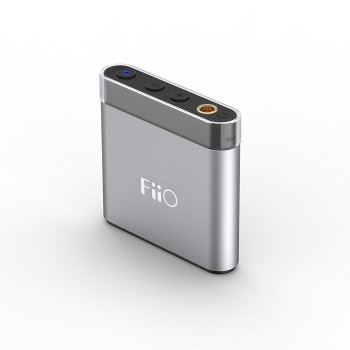 Fiio A1 Portable Wired Headphones Amplifier (Silver)