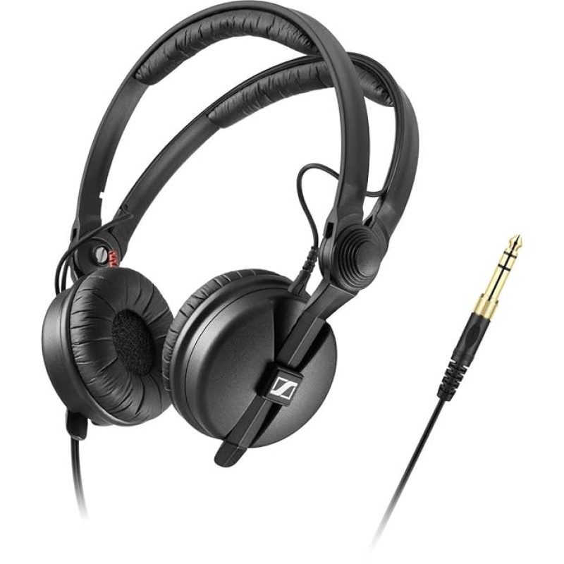 SENNHEISER HD 25 On?Ear Dynamic Professional Monitoring Headphones | 16 Hz�22 kHz | Excellent Sound Isolation | Rotatable Earcups | Split Headband | Ideal for DJs, Cameramen, Musicians & Studio Use SENNHEISER HD 25 On?Ear Dynamic Professional Monitoring Headphones | 16 Hz�22 kHz | Excellent Sound Isolation | Rotatable Earcups | Split Headband | Ideal for DJs, Cameramen, Musicians & Studio Use