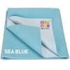 BeyBee Waterproof Quick Dry Sheet for Baby| Bed Pad Anti-Piling Fleece Extra Absorbent Washable Matress Protector| Baby Bed Protector Sheet for Toddler Children, Small Size, 50x70cm, Sea Blue BeyBee Waterproof Quick Dry Sheet for Baby| Bed Pad Anti-Piling Fleece Extra Absorbent Washable Matress Protector| Baby Bed Protector Sheet for Toddler Children, Small Size, 50x70cm, Sea Blue