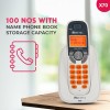 Beetel X70 Expandable Cordless Landline Phone, 2.4GHz Frequency, 2 Way Speaker Phone, Ringer Volume, LED Notification for Ringer and Charging (X70)(White) Beetel X70 Expandable Cordless Landline Phone, 2.4GHz Frequency, 2 Way Speaker Phone, Ringer Volume, LED Notification for Ringer and Charging (X70)(White)