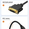 CableCreation HDMI to DVI Short Cable 0.5ft, Bi-Directional DVI-I (24+5) Female to HDMI Male Adapter 1080P DVI to HDMI Converter Compatible with Xbox, PC, TV, TV Box, PS5, Switch CableCreation HDMI to DVI Short Cable 0.5ft, Bi-Directional DVI-I (24+5) Female to HDMI Male Adapter 1080P DVI to HDMI Converter Compatible with Xbox, PC, TV, TV Box, PS5, Switch